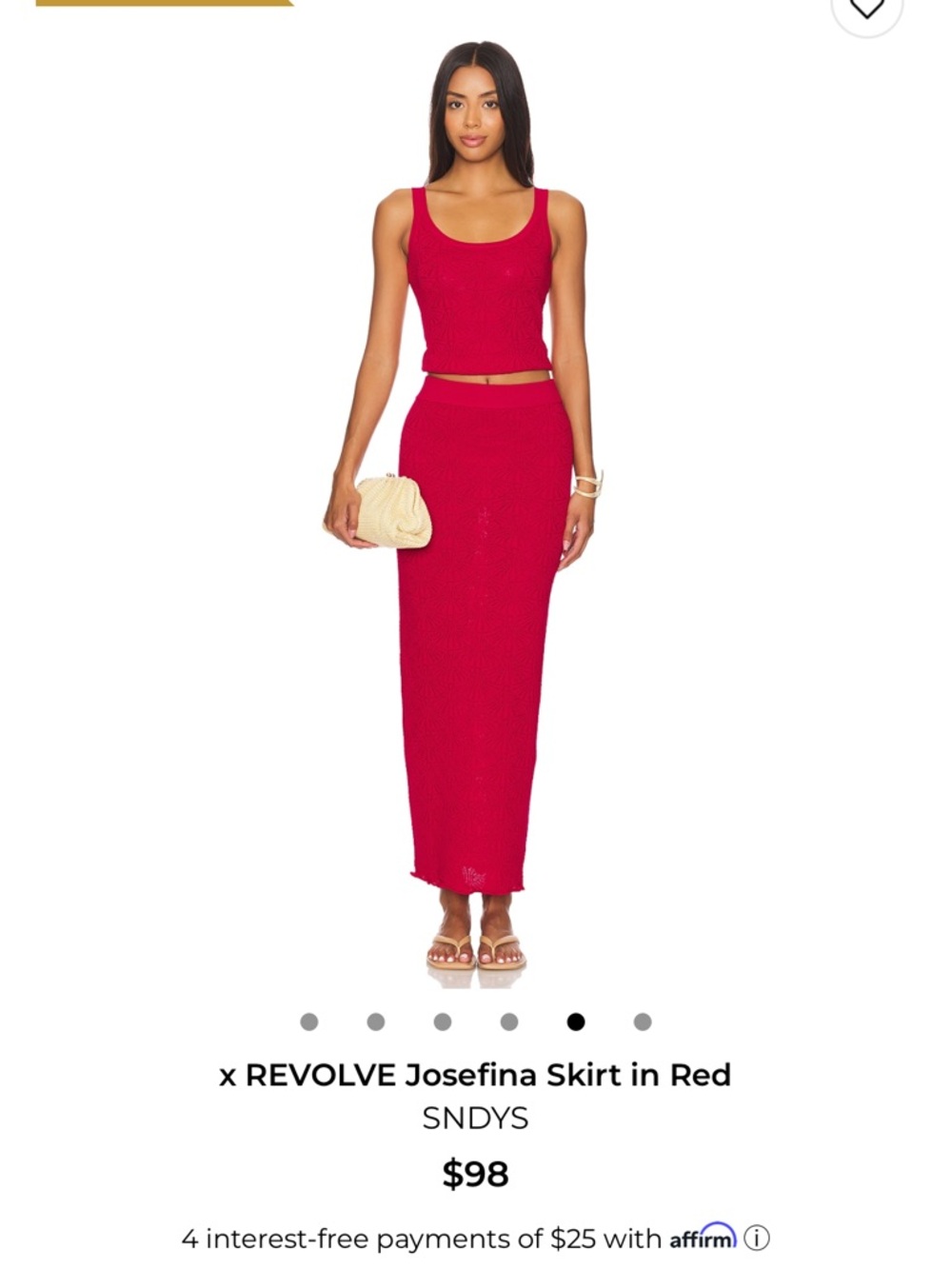 SNDYS Skirt Set